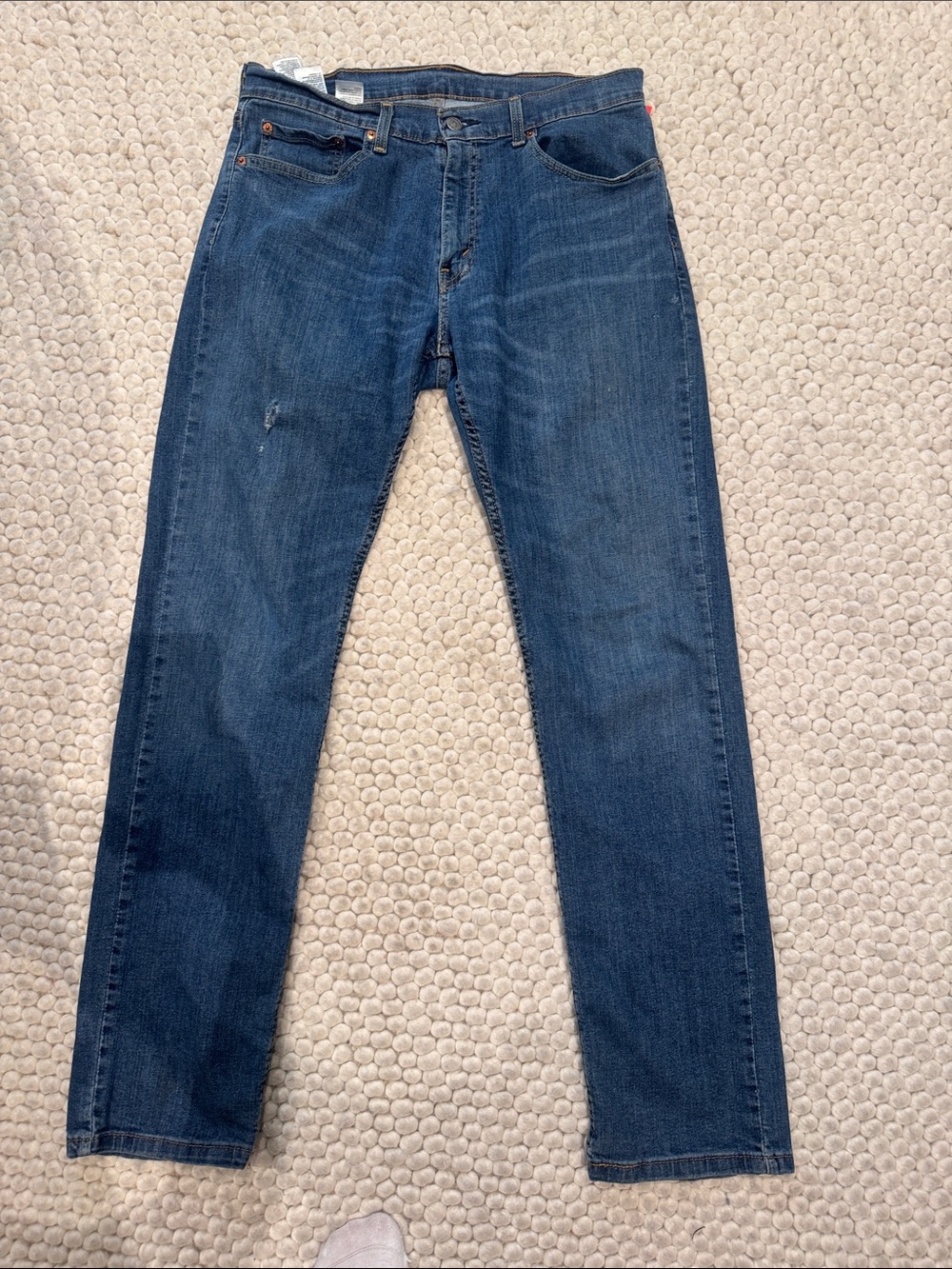 Men's Levi’s Blue Straight-Leg Jeans